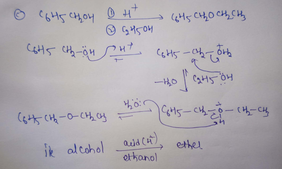 C6H5-Ch -0 (-Ch ether ik alcohol othanol
