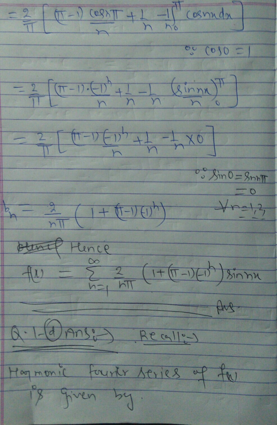 (-1) CORAT + - Cosnada no ou Coso=1 (IT (sinine) 고 - 2 ХО oo Sin Ost + -) €)) Vnals sinif Hence fu Ź 2 (1+ (1 -)Edu) Sinha A
