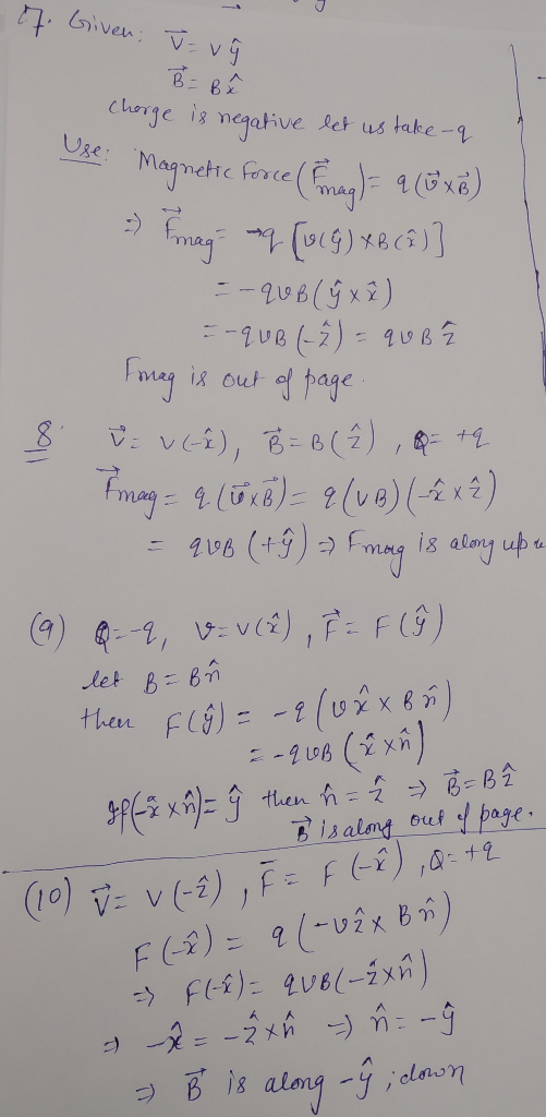 V: v chorje is negative Set us take -1 9 therr B isal oui page 0 トト つ Bj8 alon g イノ
