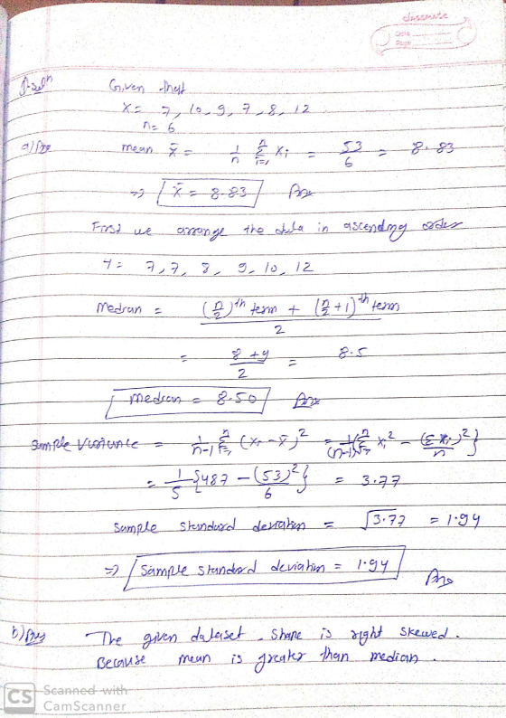 Iron Given that 7 10 3 7 8 12 alloy means ha ona 6 » [ 8.83 arrange the dela in ascendmg ascending order 7- 7, 7, 8, 9, 10, 1