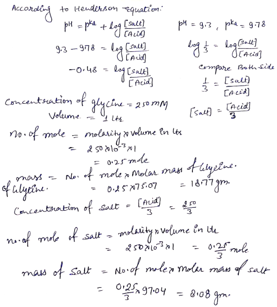Hexdirhon equation Acco to I CAid 9.3-978-1A9 Csalt CA-ud CA-cid CAcid 3 Cacia) Voltume le re. 3 3