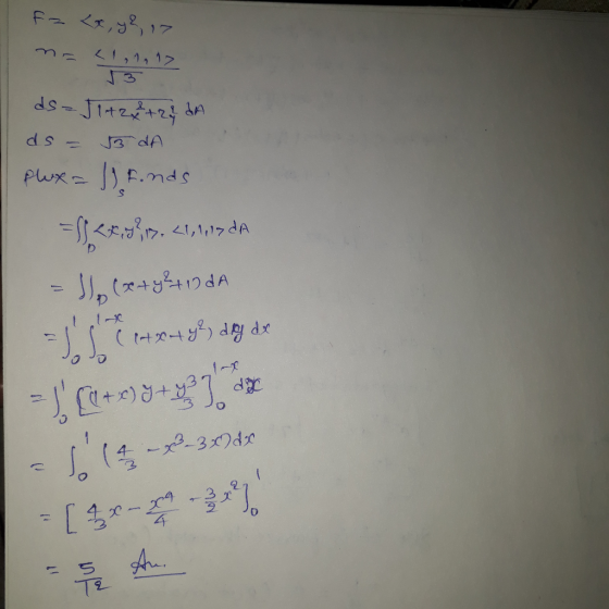 fa <x, y2, 17 na <!,112 ds= ltz +27 dA ds = 3 dA plux = l ronds =S<0,7% 13, <1,17da = 1/(x + y² + 10 dA 12 6+2+39) deg de = 1