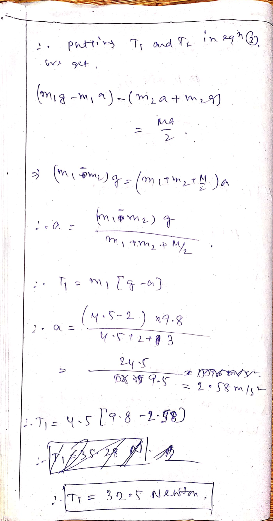» (mioma) g = Phatting Ti and Te in ogn. hre get (mig-m, a)-(mzatmar ma li 2 nitha cran (m18 m2) g mitm, et M₂ . To =m, [g-a