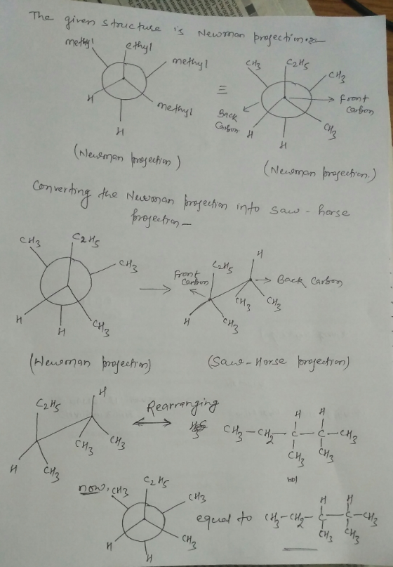 de you clinan Weds The pOU given structure is methyl ethyl sopedas of the fress. Los ,20 Act. sformit eme Cou Newman projecti