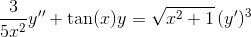 5724 + tan(2y = V.x2 +1(y) 3