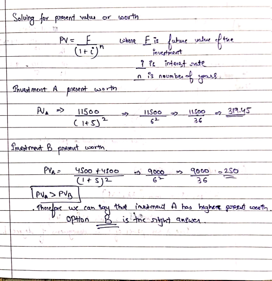 shue Solving for present value or worth PV = E where is future of the (iti) investiment i in interest rate is noumber of you