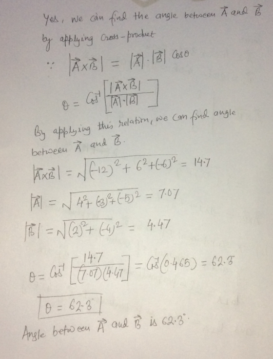 yes, we can two the angle betr.ee. Aan且官 447 6-62-8.