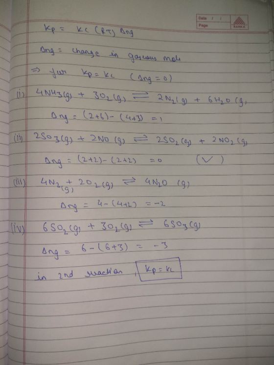 Date Page RANKA Ang Chansein gauos ma ur kpa ke Ang=) Any-(2+6)- (443)1 Cth 2So3193 2ND (9 2s0, (4 + 2 NO, (9 Ang (242)-2A2)