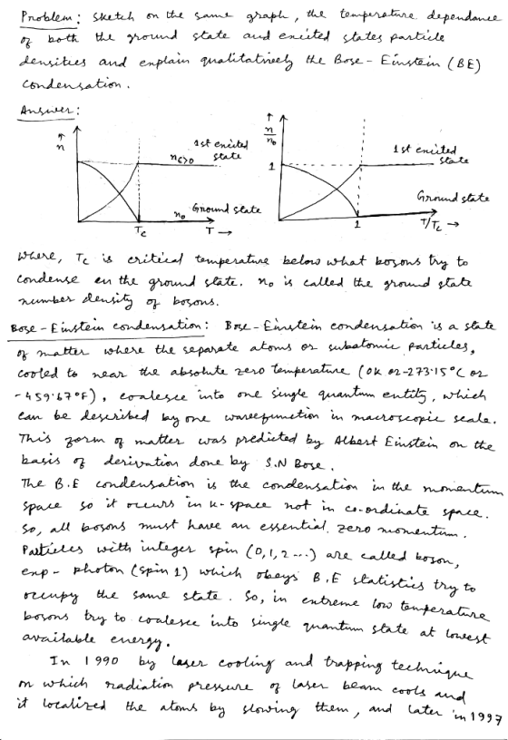 n tt sam graph, tomperatnne. depeudame aud encited ctates partile PTtblem Suketch state th round bo th He BoseEnstõim ( BE en