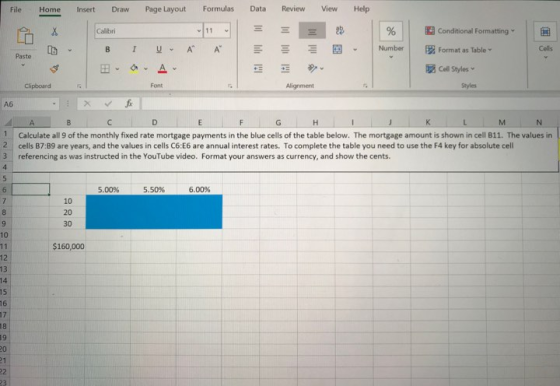 File Home Insert Draw Page Layout Formulas Data Review View Help 1 BO Calibri Conditional Formatting LDB I VA A - Number 2 Fo