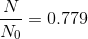 - =0.779 No