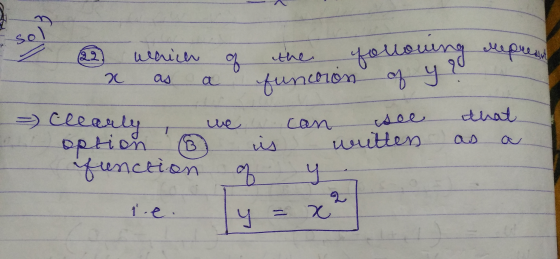 sol which о ошолшод ярм... function of y С رو هم that - clearly option function B written is ФЬ Ч 9. 1.е. Ч x