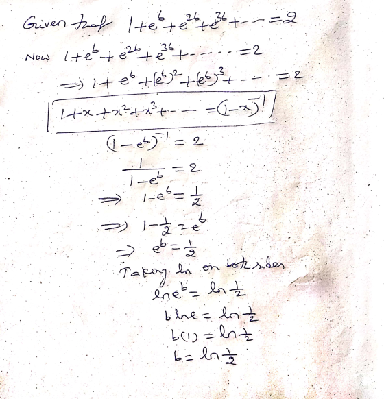 36 té t. -2 2 Given thof te te --=2 Now lites + e2be altetes²663 Hata? x² - eb) = 2 = 2. l-e 1-eb Z Ház ze es = Taking in on