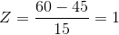 60- 45 15