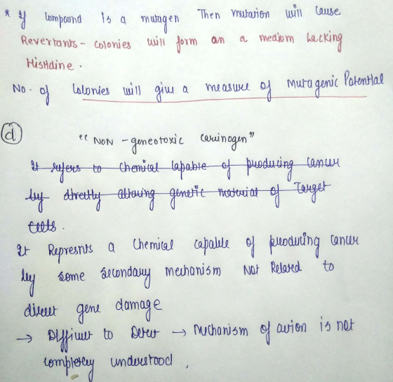 * y compound is a Revertants - Colonies muragen will form Then an mutation will cause a medium hecking Hishaine. No. of Colon