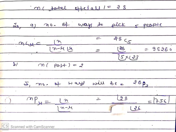 me total ottelalt! १) .. 8) ways to pick s people 23 * S 10-A (28 :- 9828 1523 b. mi post) मा + Ways will be 26 28 mpy= । =17