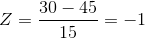 30-45 15