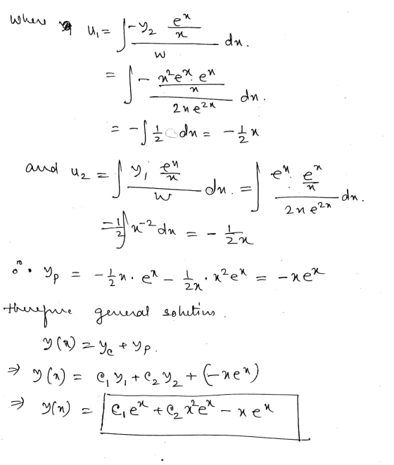 Where U,= dn. nen en n dn. 2nezn $1 n - du = -12 , en du. and n Uz = en e n w dn. 2neza = 1/2 du hr zu 2 น. *.yo = P - 22 n