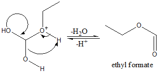HO ethyl formate