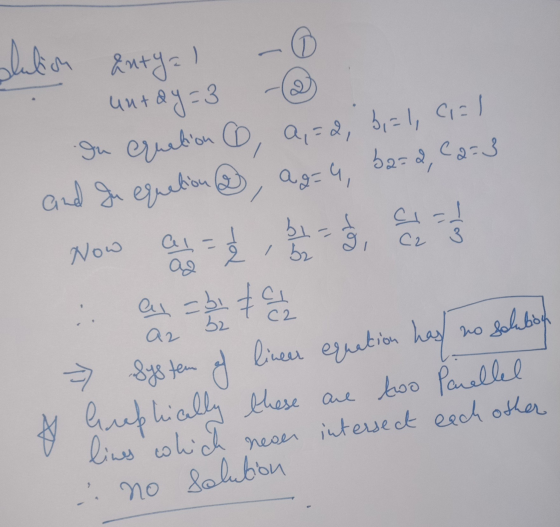 lineer equation In cruation , a,=2, 3,=1, Cial and Ju equation & unt slution Eutya tdy=3 с bi een al SI = 1 C2 3 Now YOL / as