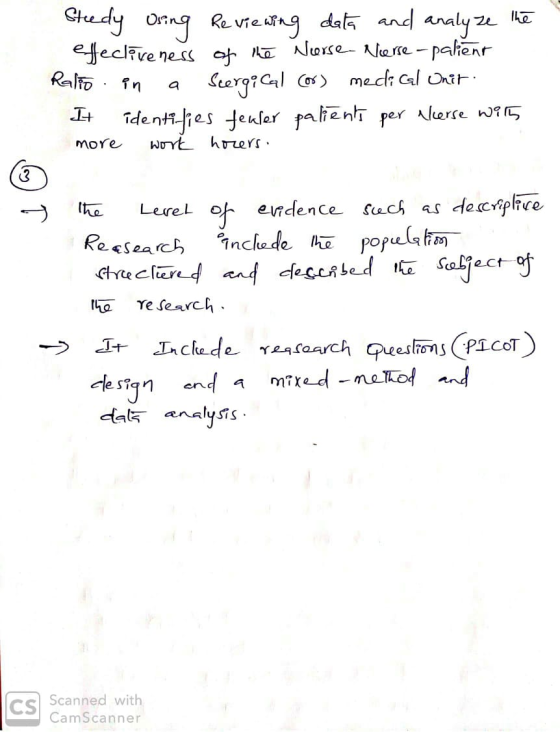 Gledy Oring Re vieatng data and analy ze he efecive ness of he Norse Nerre - palient Ralto : in Scerg? Cal os) mecdi cal Onit