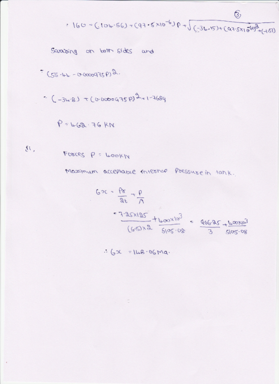 Coobing on boin Sides and Maximum accepabie ntesnce Poessus e in ank at Л 105.08 3 SIS-8