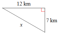 12 km 7 km