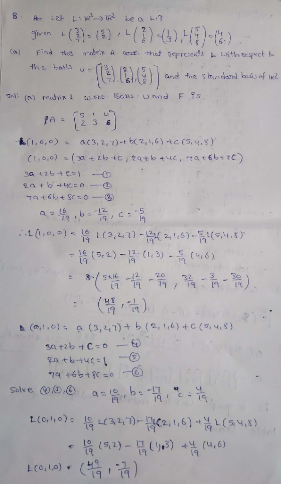 5 ven L and the sun datd hnsis of 1k2 LT LC Le1 8/56 12 20 32 3 30 쵸 (0, 1,0), a (3141)구 b(2,116).t c (5,48) zatbtuc Solv e c
