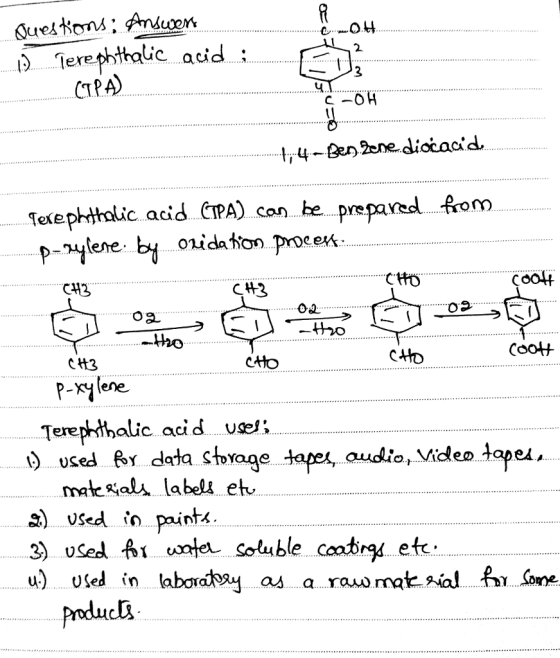 ol , 2 ITeref Malic acid ; Teke phthalic acid CPA) can he prepavred from p-ylene bi onidation procew ctö coo* 。 CH3 CH3 中읔,