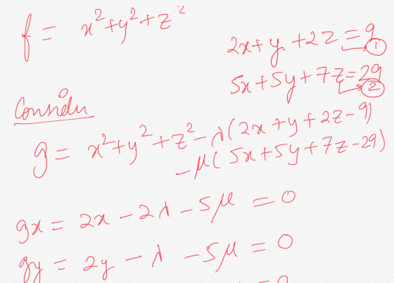 2 2 ut 2 y² + 2 21+ 4 +22 23 Sa+sy+77=28 Conneu 1 = x+y-z-a (2 +y+22- — It Sя +5 +72 - 29 ) 0x = 27 - 24 - s и х = 2 — A-SA =
