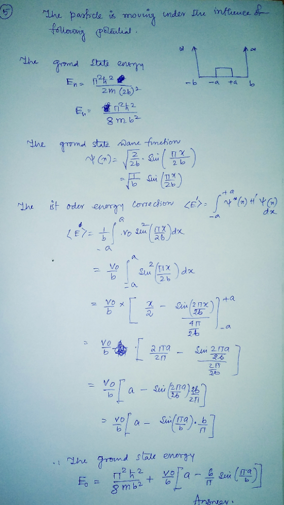 under the inthence of The particle is moving follorong palankia The ground Sute ensyn บ En- 1242 ta b 2m (26) 2 8 m 62 The gr