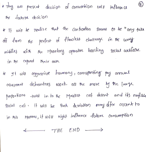 of conuntion will influence & They 1. The are present decision future decision * it will be realize that the controotion seem