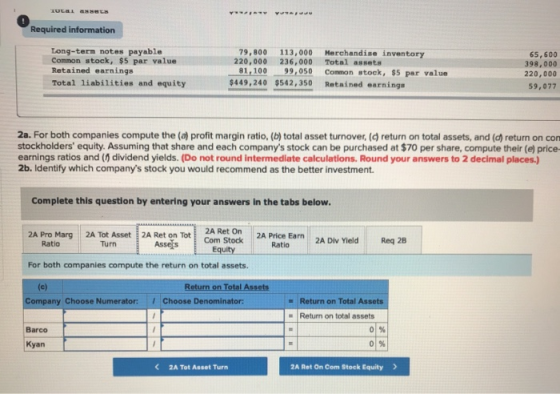 Required information Long-term notas payable Common stock, $5 par value Retained earnings Total liabilities and equity 79,800