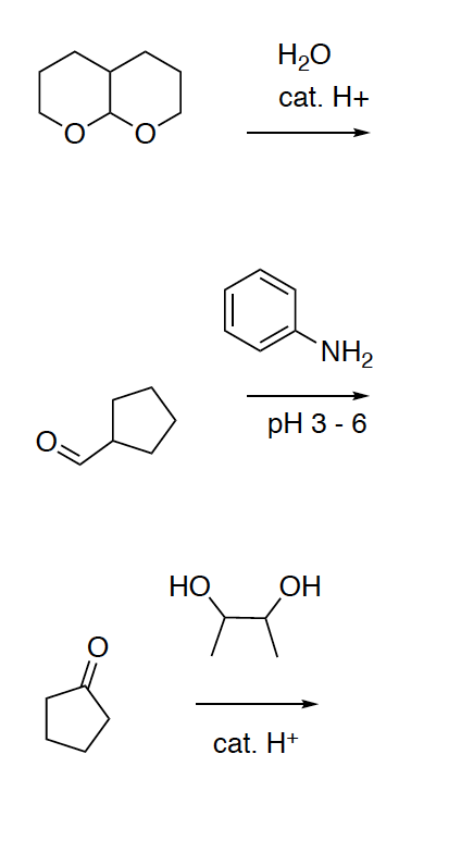 H2O cat. H+ NH2 pH 3-6 HO OH Do cat. H+