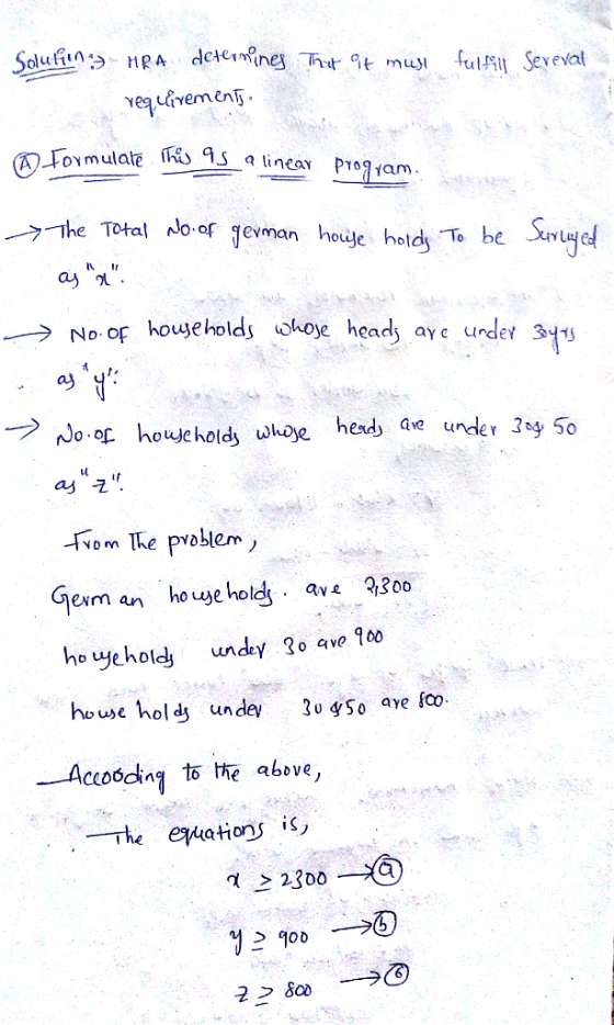 →. The Total No.of Jevnnan houje hold To be It Ir tl exm an houje holds ave 300 house hol dj undey u 5o aye foo d 2 2300 2s