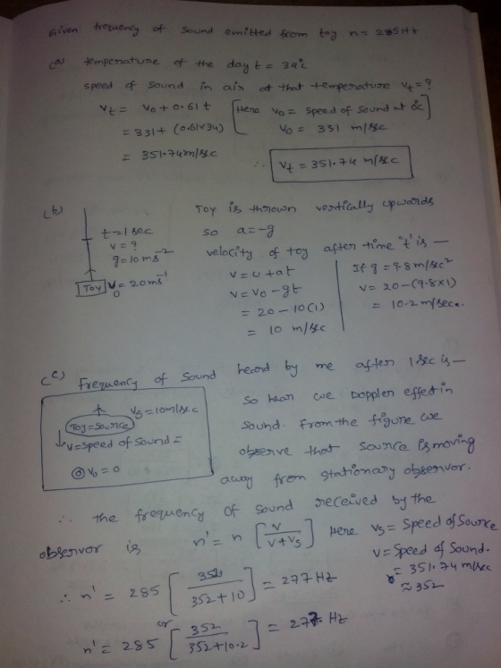 aien hepeSeund ftted fem of Soond emitted from tey n_2S speed f Sound in ais t thet empenatuse? eo Speed of Sound at & b) so