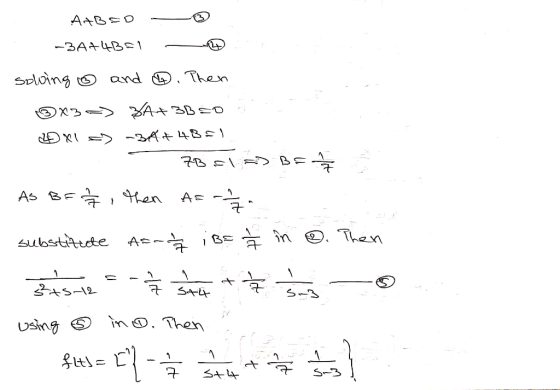 AABEO -BA+UB=1 solving and . Then 0x3 => ZA+B=0 Ixls) BA & 4B El 73 Ela D BE A AS BE ř , then As substitute As. - I Be Ž in D