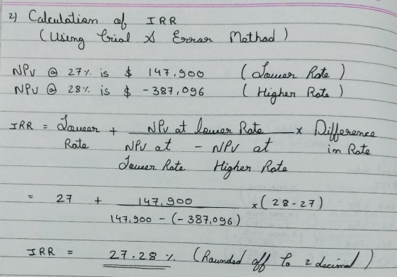 2) Calculaliam a, IRR Cusing rial &rar Mathad) lalauar Role) Highan 147,900 NPu 28. is -387,096 277. is Rata వయి N at lauas R