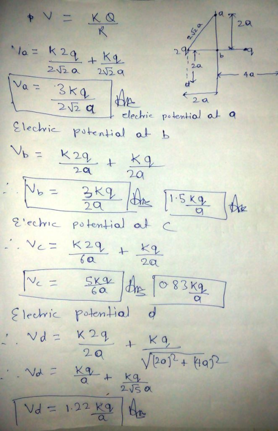 20 22 a 2a 4 a 2. a 2-c 20 20 2echic potential a c K29, ,,Vc= 2a S K 83 Ka 0 K a 2. a Vd 1.22 Kg.