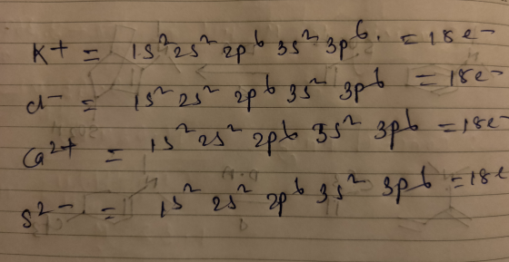 9. Х К+ = s ast sp. cite- ats 1252 2p 6 35 3p6 = 18e- а+ - 142pk 3 зр. 1- s+ - a s 4* 2 * 3t sp_t Etet