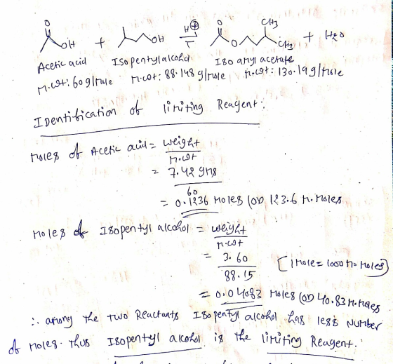 chi Noit t hon toit Heo Acetic acid Iso pentyl alcohol 180 aryl acetate 1.Wot! Go greleMicot: 88148 g/molefi.697:130.1991 Mo