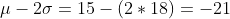 μ-20-15-(2 * 18)--21