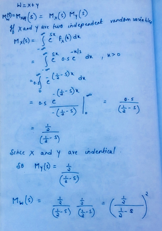 SX -w/2 s) x e. Ca-5) はつ Srhce X and y ave undentica! 80 Myl) = - Mu (s) = 、 흐 --一:/ 흐 1-S