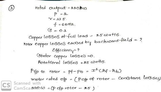 rated output = 220B60. V= 11 5. f = 60HZ. - 0.1 25 coatts. loGGe6 atfoll load - Copper Fotor Copper LOGGEG caused by backoard