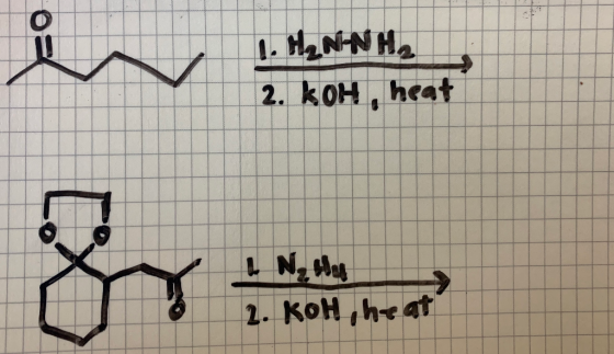 1 HNNH 2. koH, heat 2. KOH ,hrat
