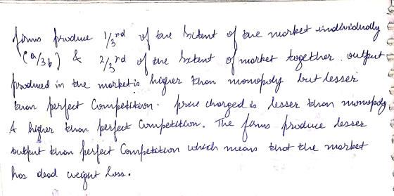the market individ & rd of forms froduce 1/2nd of tre bcdent of the market idually (9/6 2/3 the bekent of market together out