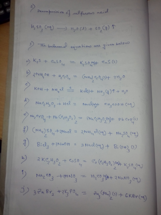 Deeorm paritim 6 fanowo neial H2D () + so The balanee 7iven belouo K2s + Cuso KoH NH kelegt NH,+0 NagH,o2 No Slept on C NASHO