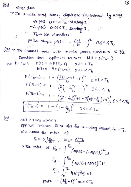 $o! Given data -> In a base band binary digits are transmitted by using A.pct) Oct<tb sending I -A.pl) octeto Sending o Tbi>