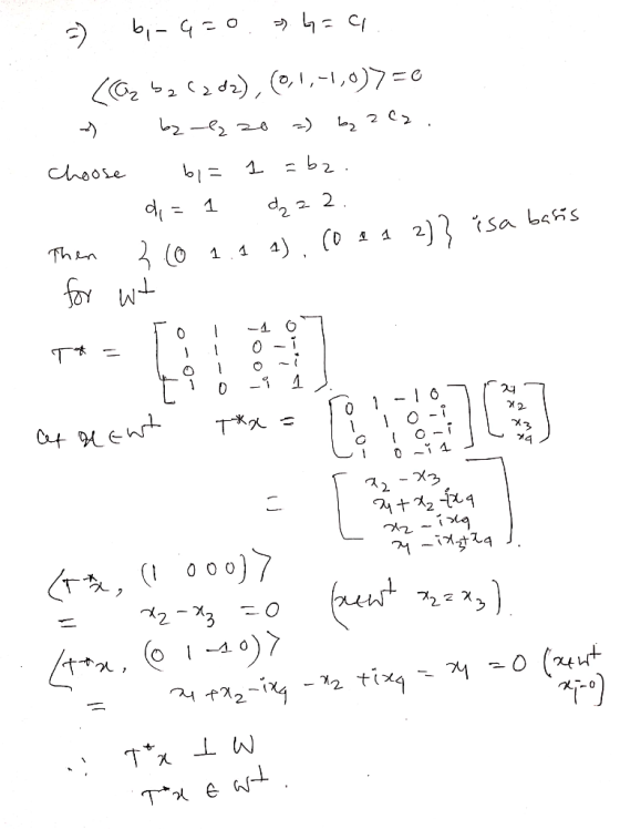 = 6,-450. G=0. (Ga , ( x 4),(,),-,927=0 - bz-l220 =) bz 202. choose bi= 1 = bz. di = 1 dą z 2. Then 2.10 1.1 1) (0 1 1 2)} is
