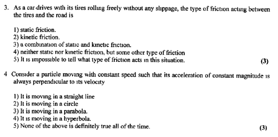 As a car drives with its tires rolling freely with